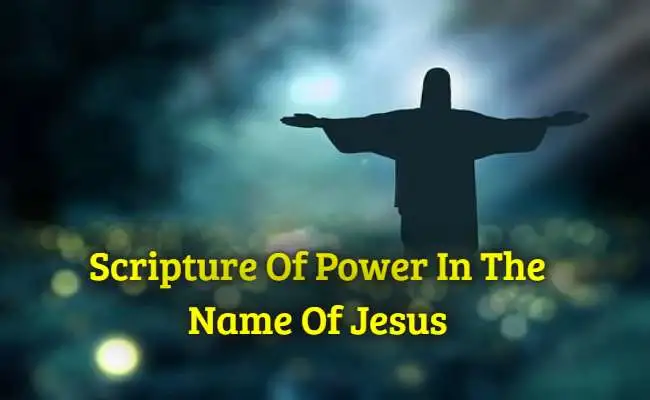 [Best] Más de 35 versículos bíblicos sobre el poder en el nombre de Jesús