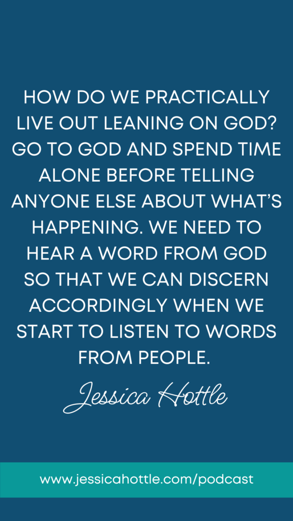 ¿Le resulta difícil apoyarse en Dios? 3 lecciones de vida bíblicas de los Salmos – Jessica Hottle