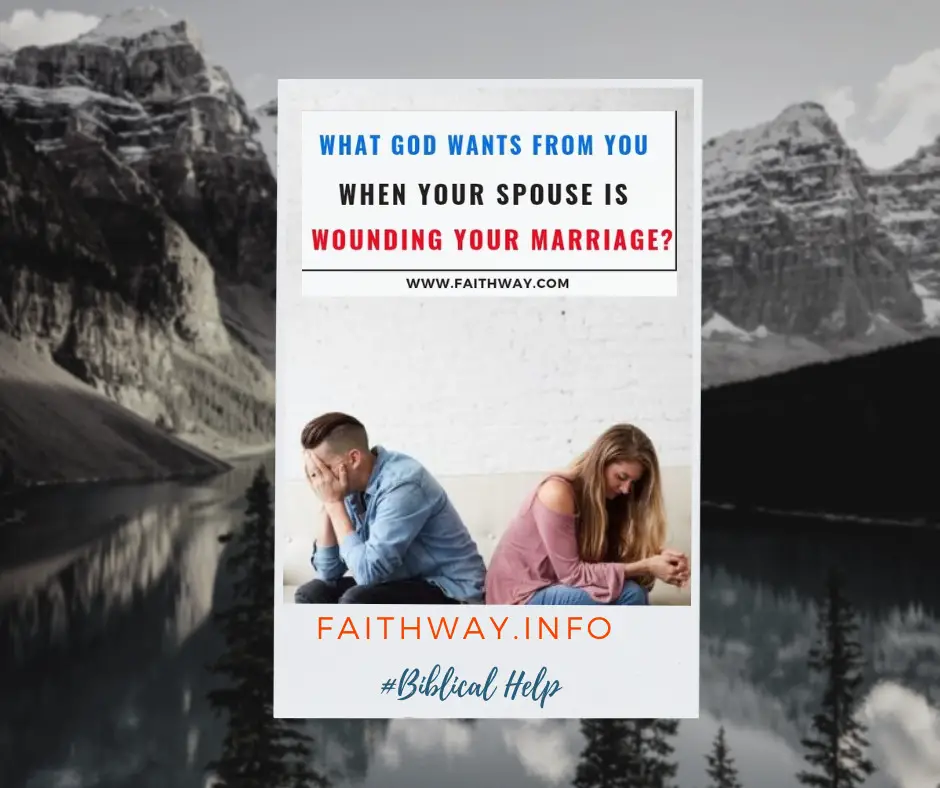 ¿Qué quiere Dios de usted si su cónyuge está dañando su matrimonio? -